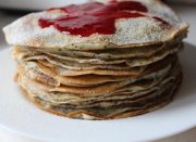 Pancakes (оладьи) с маком и семечками